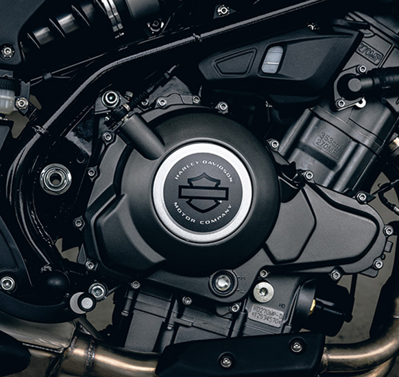 H-D X 350 motorcycle beauty shot