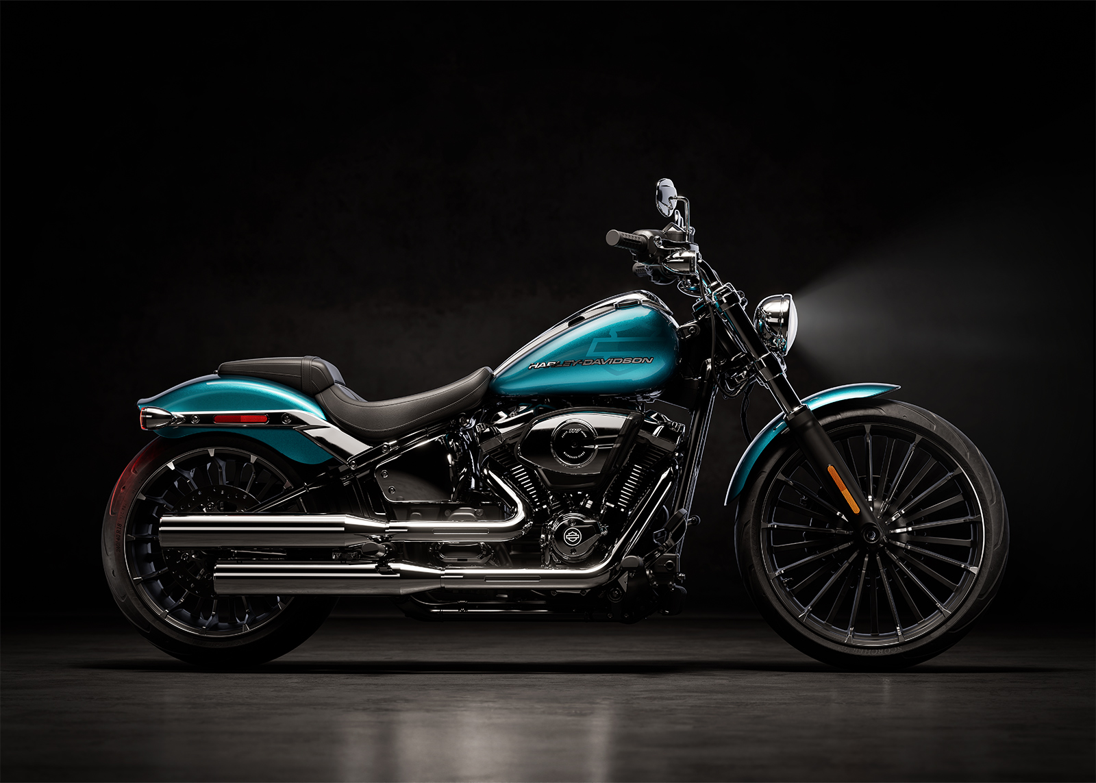 34度纯粹的Chopper风格骑行姿态