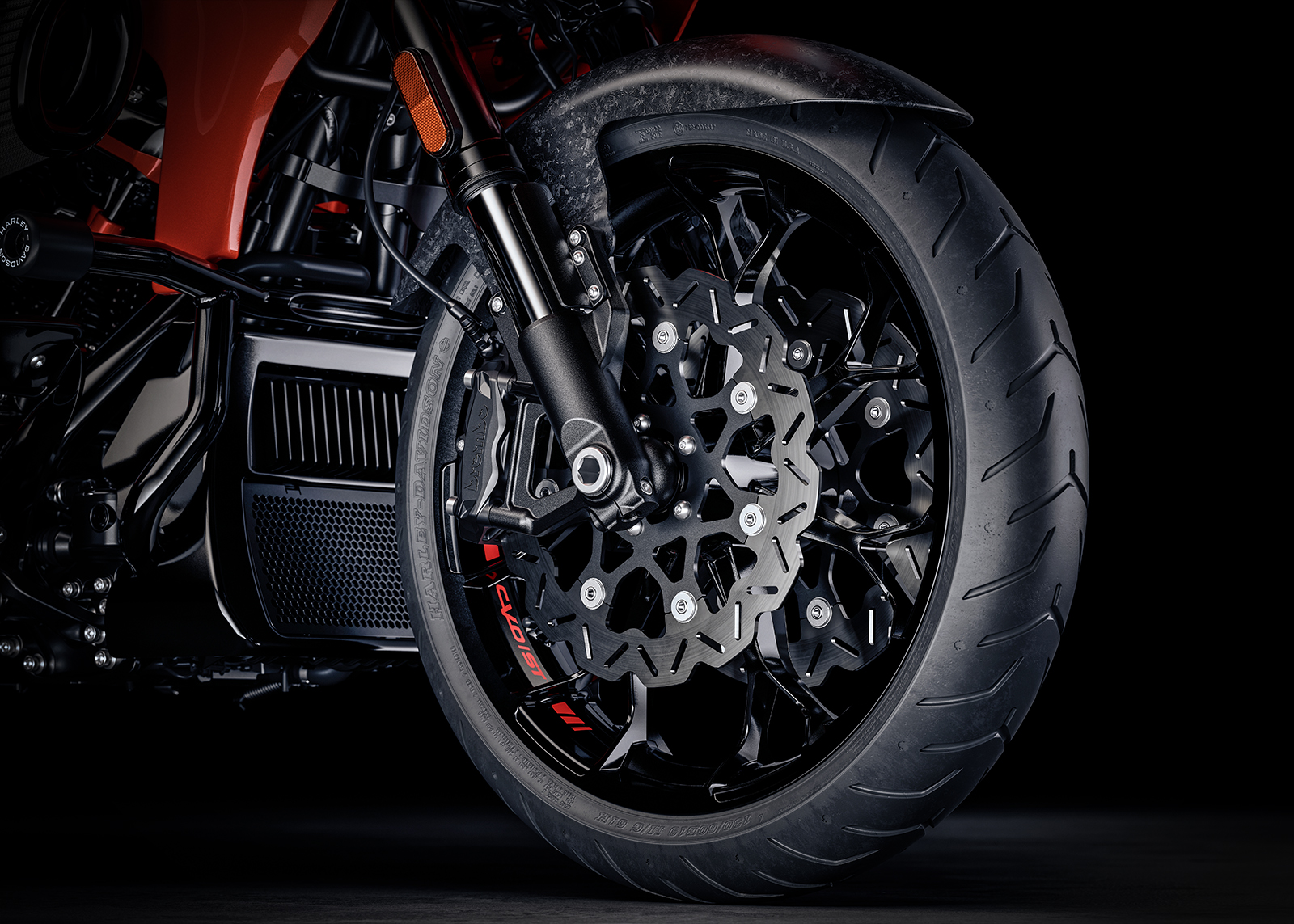 双浮动式前刹车盘