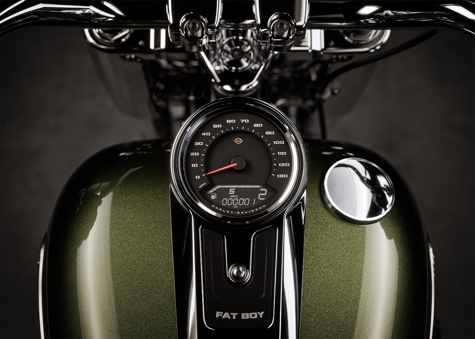 高能见度5英寸（127毫米）模拟仪表