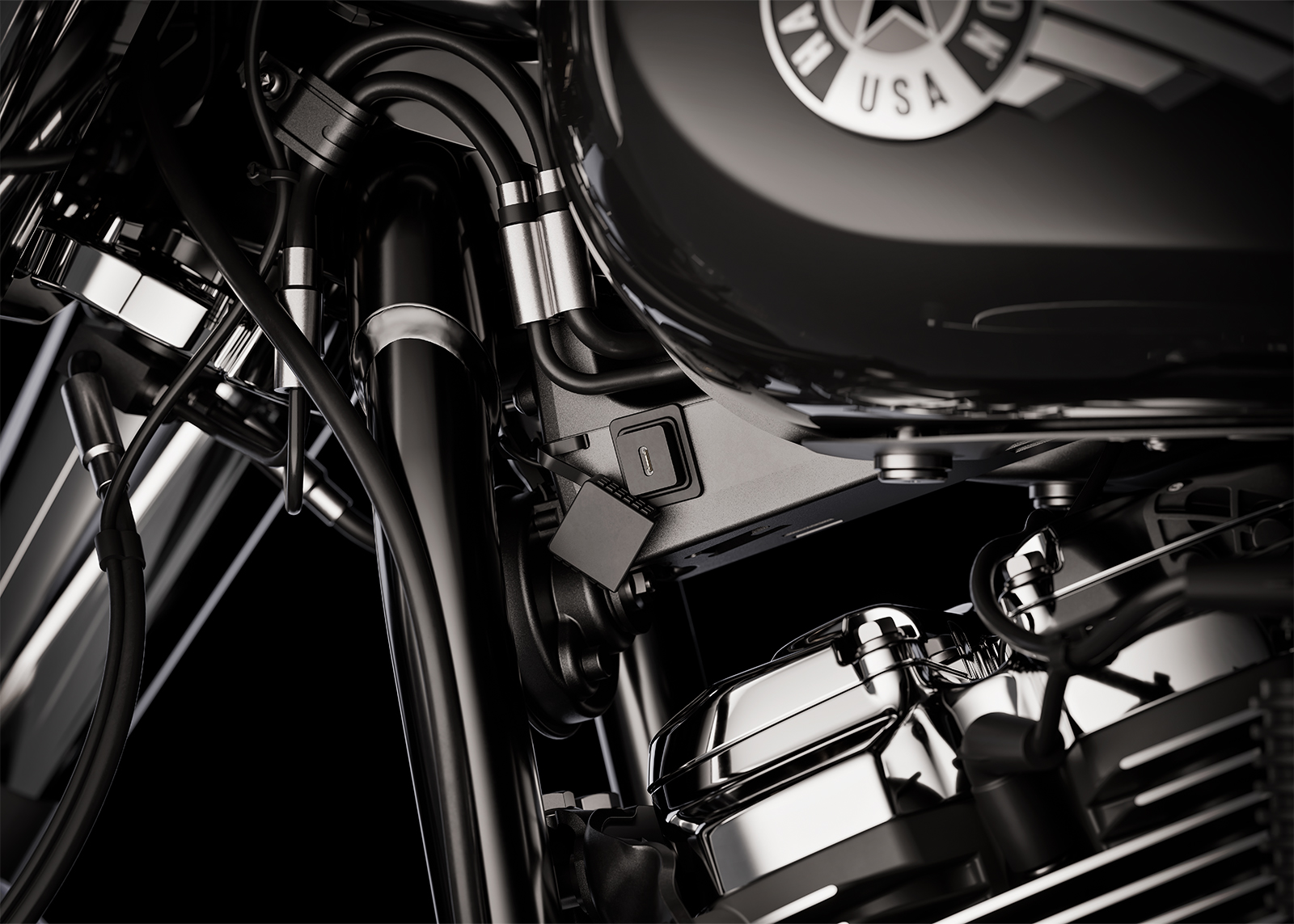 持续供电的USB-C充电接口