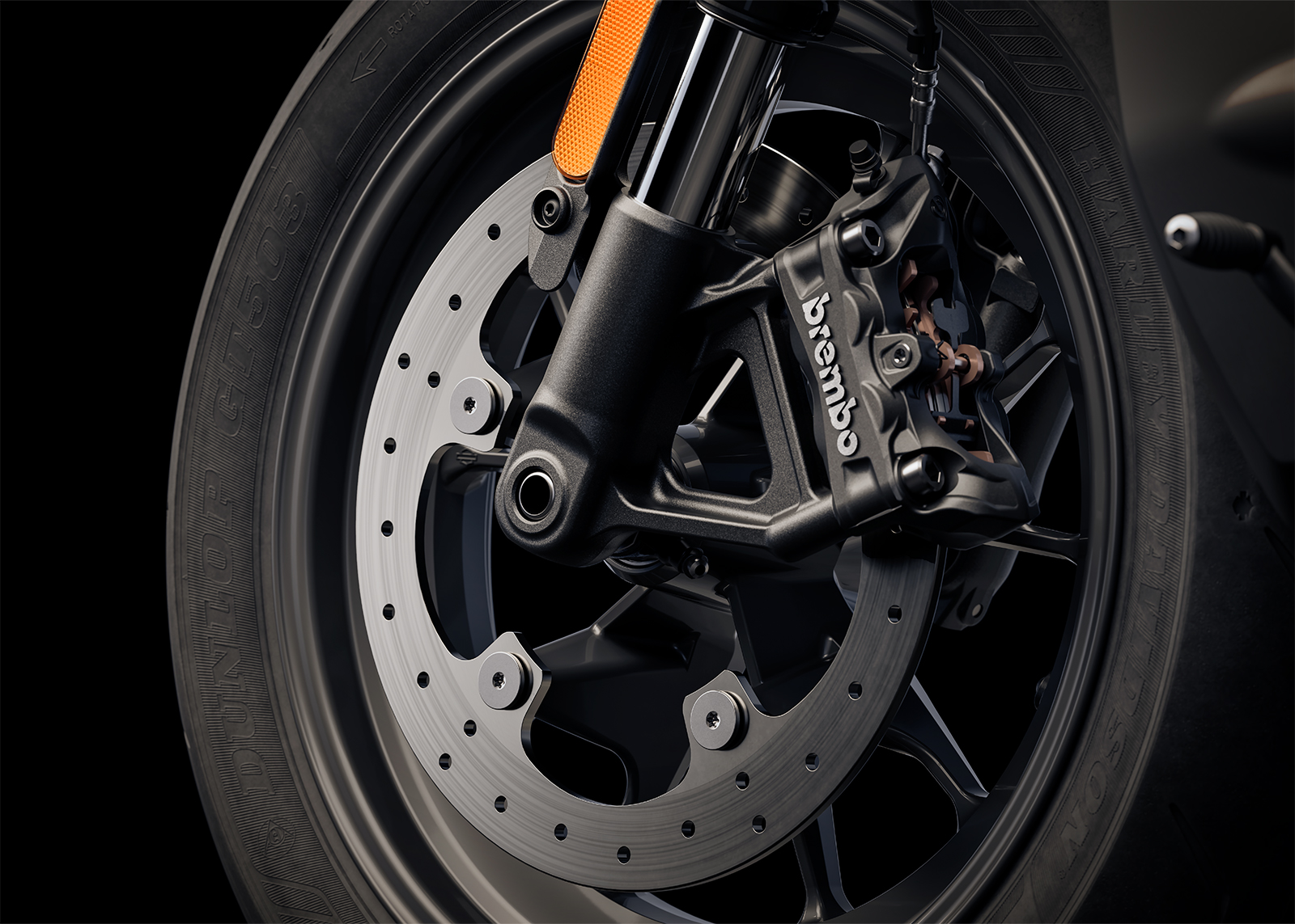 ​​单径向安装Brembo前制动卡钳​​